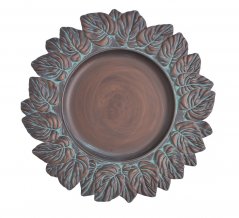 Dekorace -  talíř na aranžování s ornamenty Ø 36 cm