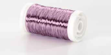 Hladký aranžovací jemný měkký drátek Ø 0.3mm /dl. 50m / 30g - lavender blue