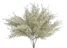 Keřík umělé Thuje, dl. 35cm, 7 větviček, barva_01