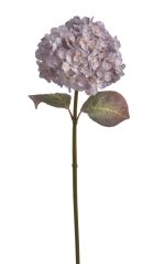 Umělá hortenzie, hlavička Ø 18cm. celkem dl.68cm