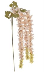 Umělá kvetoucí převislá větvička vistárie dl. 138cm