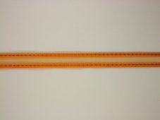 Plátnová stuha se vzorem a monofilem 1,5cm/10m