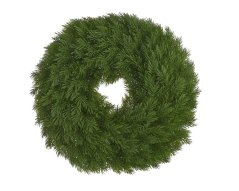 Věnec z umělého smrkového chvojí Ø 38cm