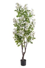 Umělá růže stromek v květináči, květináč Ø 15cm, rostlina 158cmH